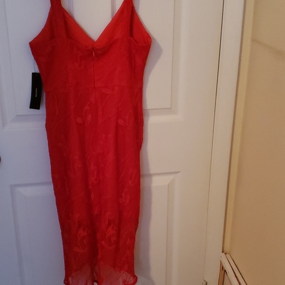 Red Lace Dress - Picture 5 of 5